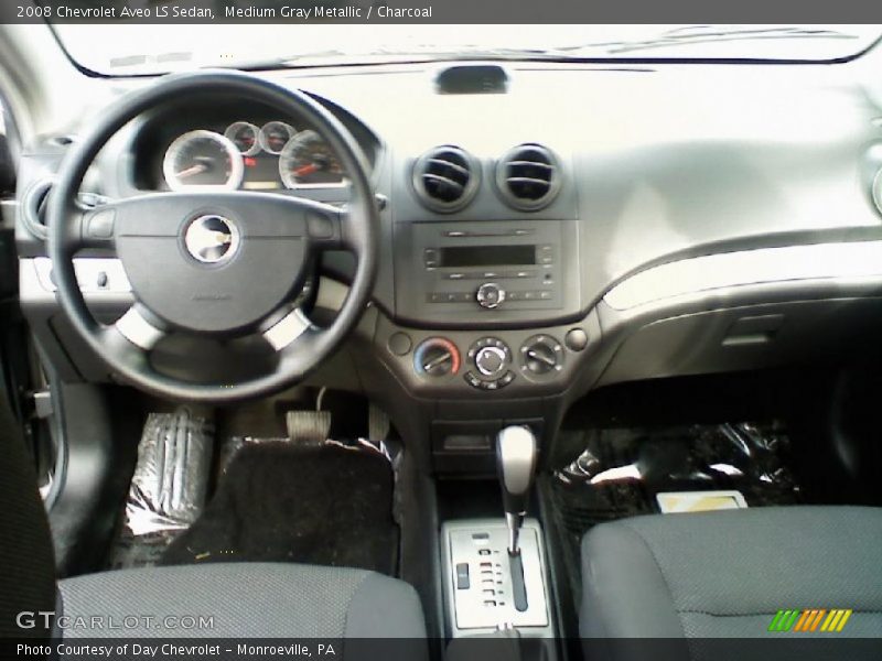 Medium Gray Metallic / Charcoal 2008 Chevrolet Aveo LS Sedan