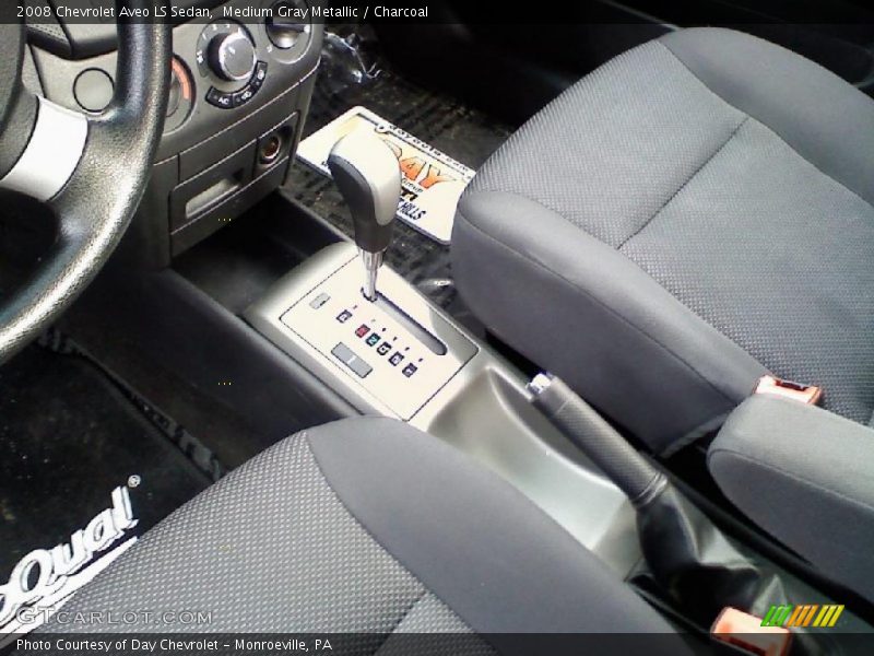 Medium Gray Metallic / Charcoal 2008 Chevrolet Aveo LS Sedan