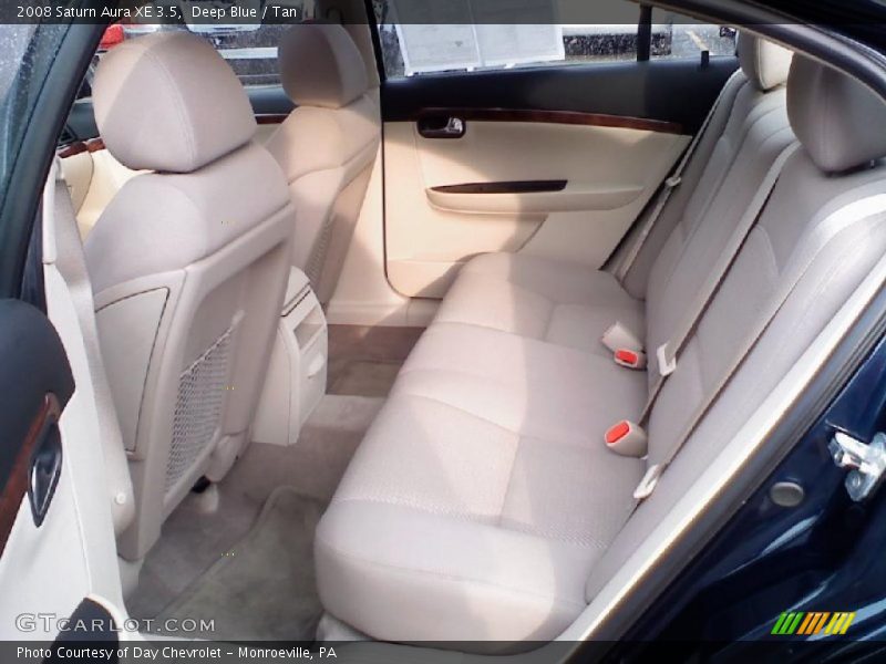 Deep Blue / Tan 2008 Saturn Aura XE 3.5