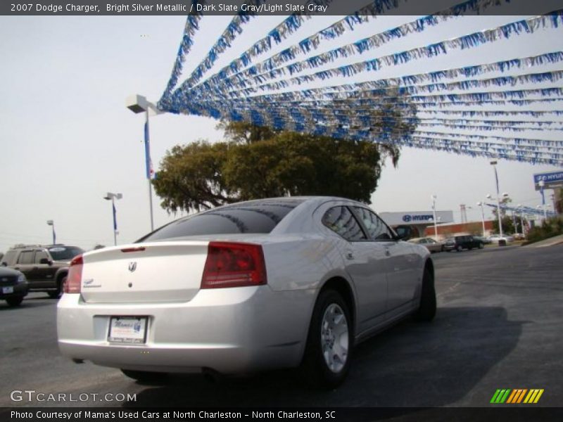 Bright Silver Metallic / Dark Slate Gray/Light Slate Gray 2007 Dodge Charger
