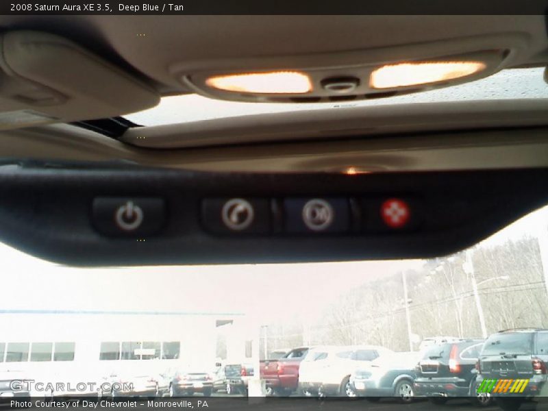 Deep Blue / Tan 2008 Saturn Aura XE 3.5