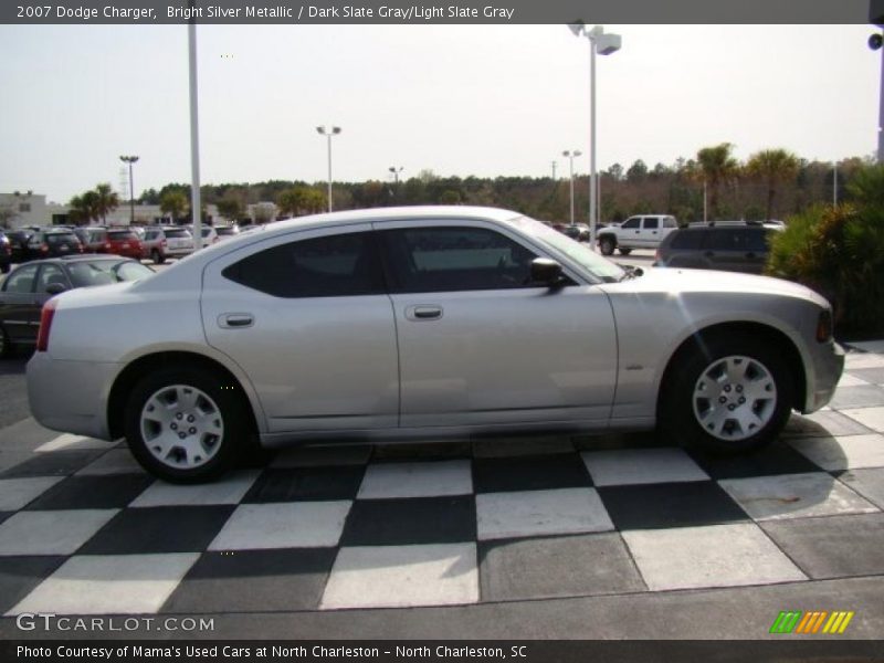 Bright Silver Metallic / Dark Slate Gray/Light Slate Gray 2007 Dodge Charger