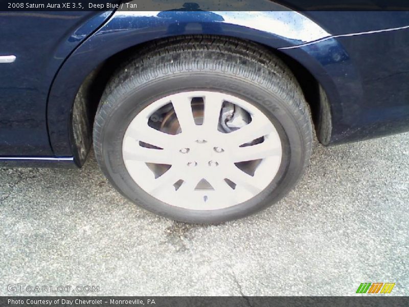 Deep Blue / Tan 2008 Saturn Aura XE 3.5