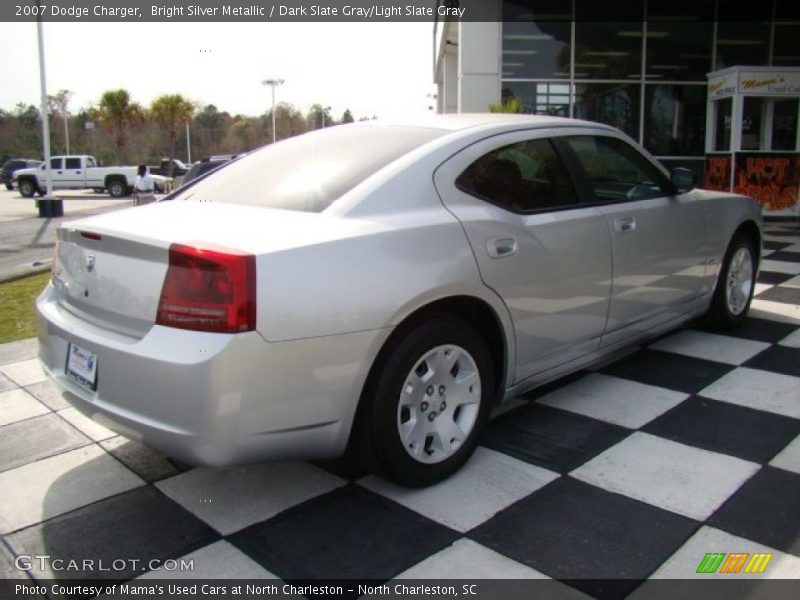 Bright Silver Metallic / Dark Slate Gray/Light Slate Gray 2007 Dodge Charger