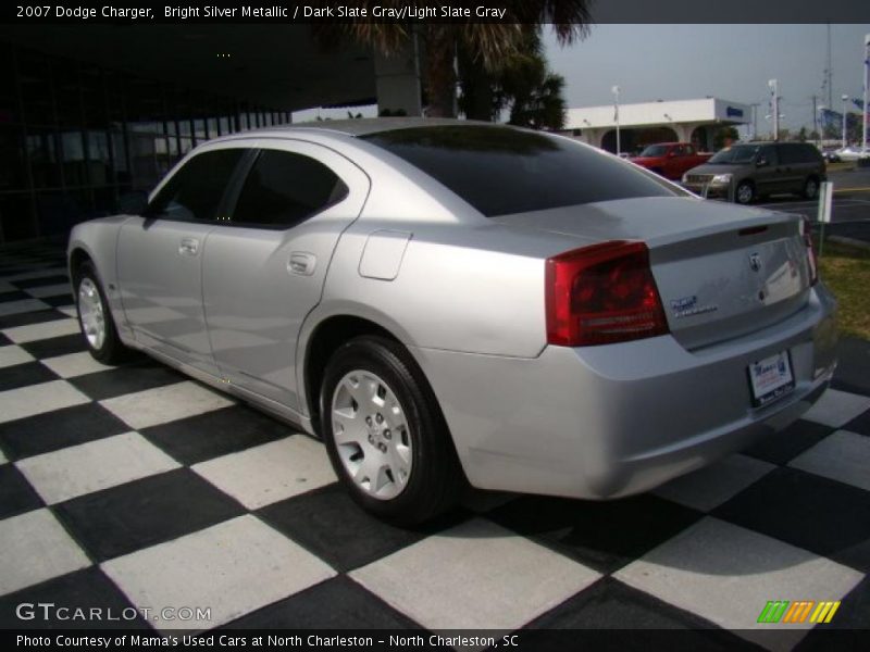 Bright Silver Metallic / Dark Slate Gray/Light Slate Gray 2007 Dodge Charger
