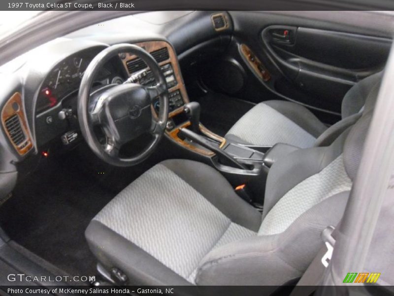 Black / Black 1997 Toyota Celica ST Coupe