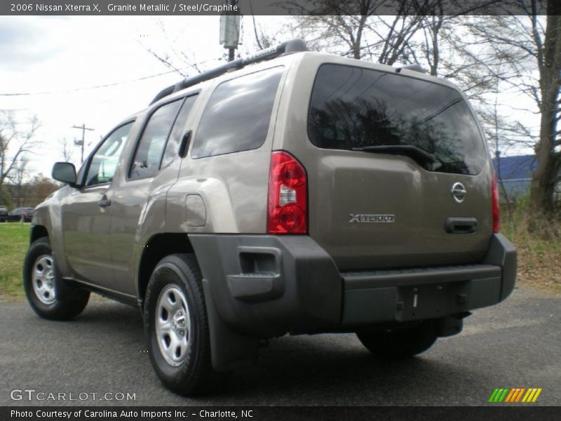 Granite Metallic / Steel/Graphite 2006 Nissan Xterra X