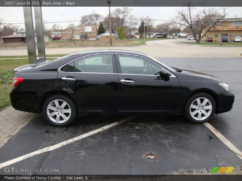 Black Onyx / Black 2007 Lexus ES 350