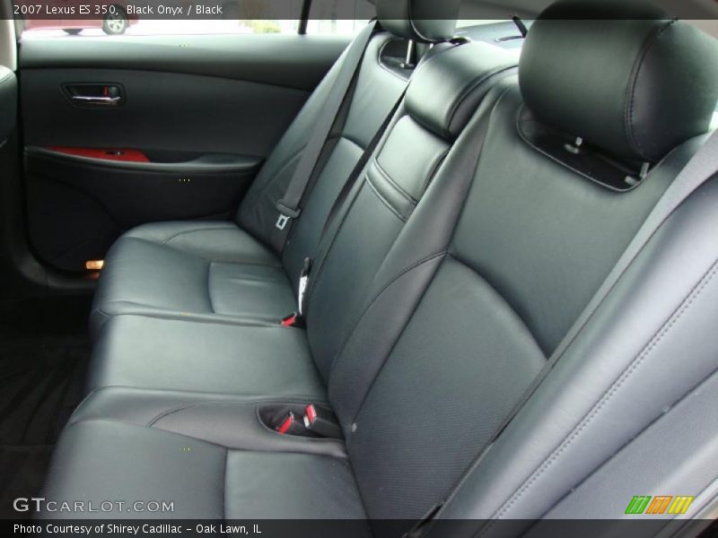 Black Onyx / Black 2007 Lexus ES 350