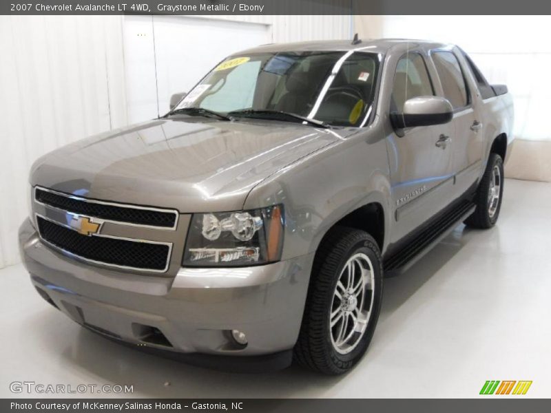 Graystone Metallic / Ebony 2007 Chevrolet Avalanche LT 4WD