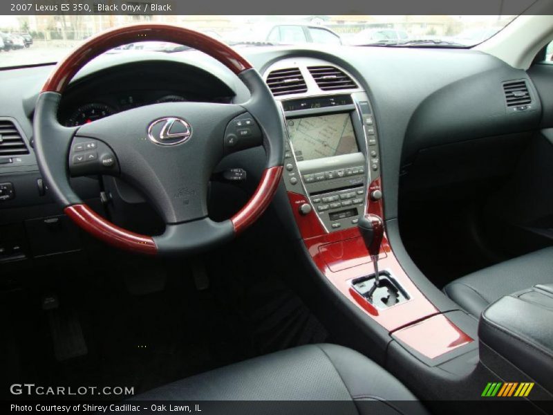 Black Onyx / Black 2007 Lexus ES 350