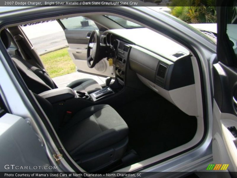 Bright Silver Metallic / Dark Slate Gray/Light Slate Gray 2007 Dodge Charger