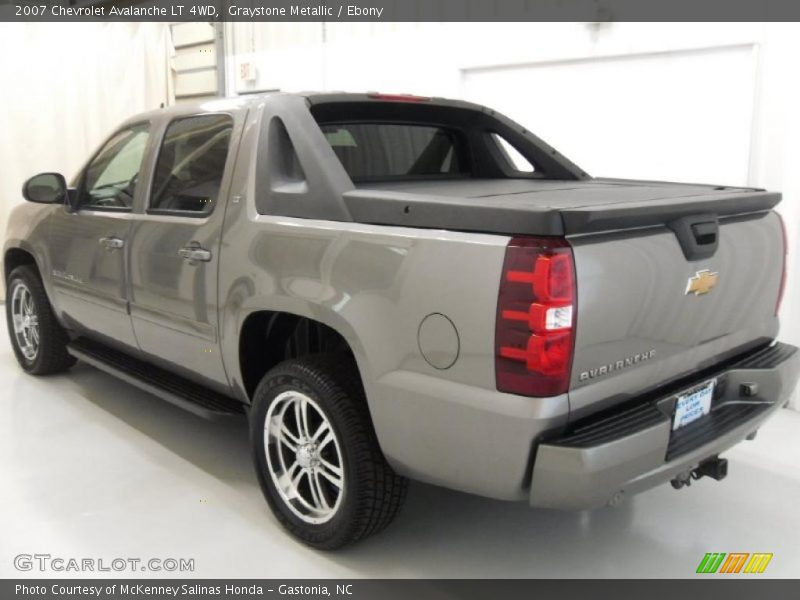 Graystone Metallic / Ebony 2007 Chevrolet Avalanche LT 4WD