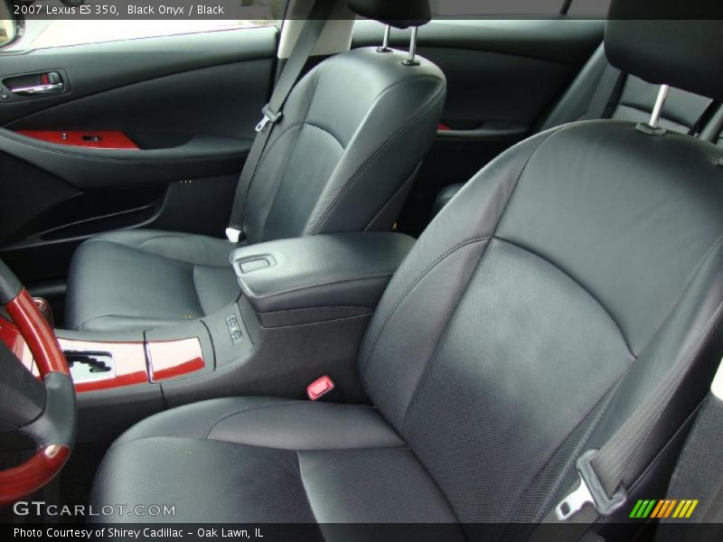 Black Onyx / Black 2007 Lexus ES 350