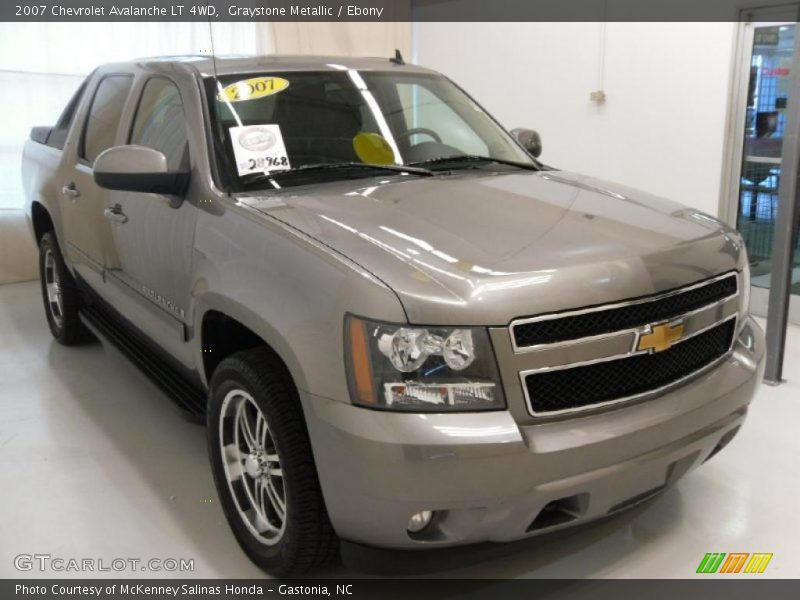 Graystone Metallic / Ebony 2007 Chevrolet Avalanche LT 4WD