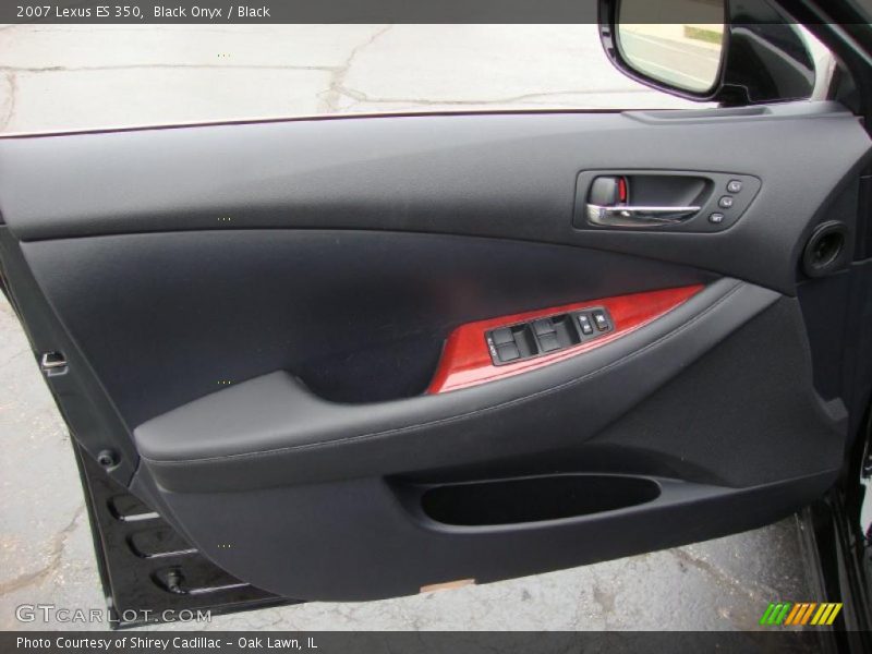 Black Onyx / Black 2007 Lexus ES 350
