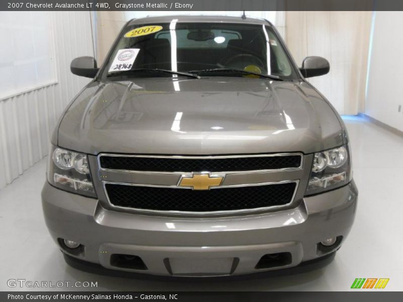 Graystone Metallic / Ebony 2007 Chevrolet Avalanche LT 4WD