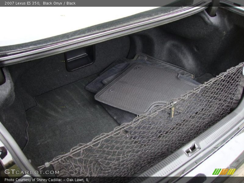 Black Onyx / Black 2007 Lexus ES 350