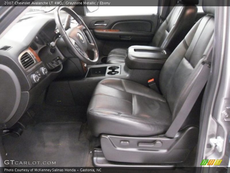 Graystone Metallic / Ebony 2007 Chevrolet Avalanche LT 4WD