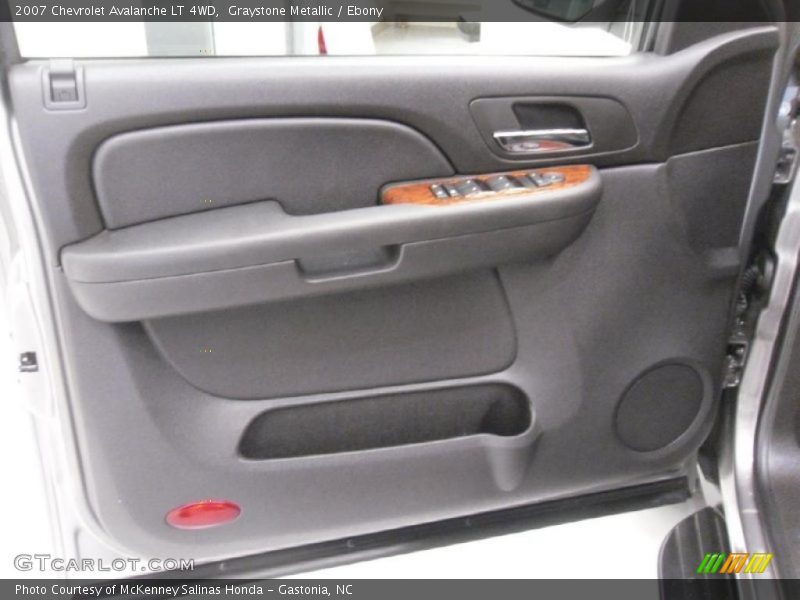 Graystone Metallic / Ebony 2007 Chevrolet Avalanche LT 4WD