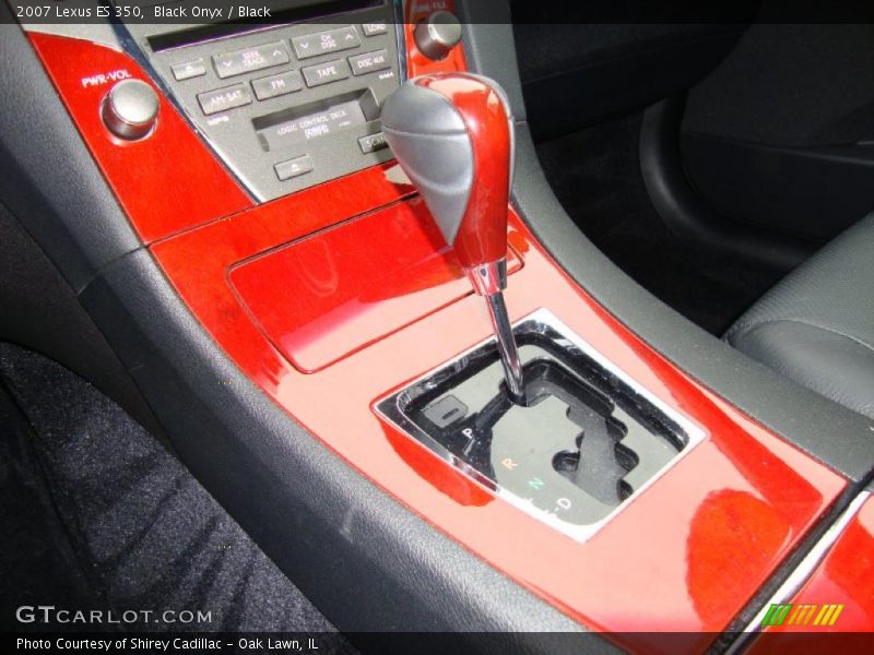 Black Onyx / Black 2007 Lexus ES 350