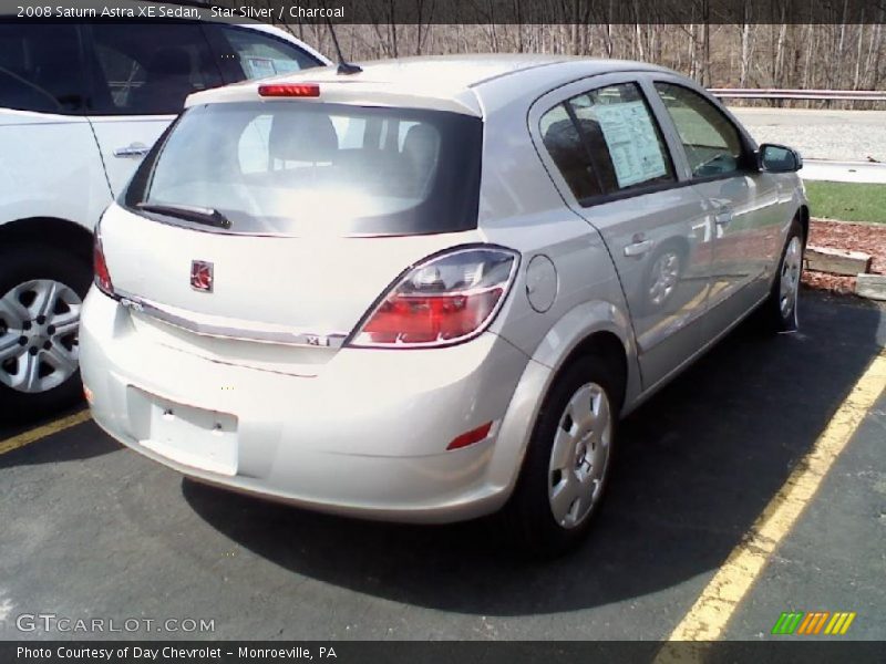 Star Silver / Charcoal 2008 Saturn Astra XE Sedan