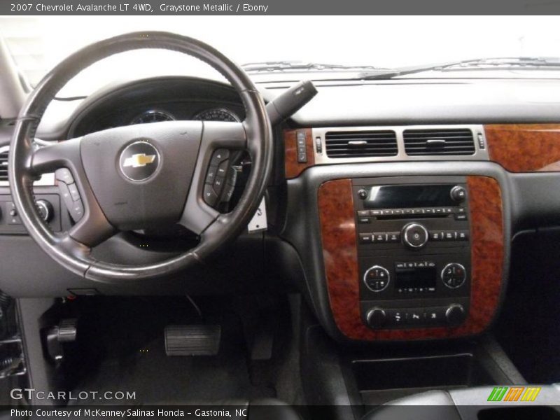 Graystone Metallic / Ebony 2007 Chevrolet Avalanche LT 4WD