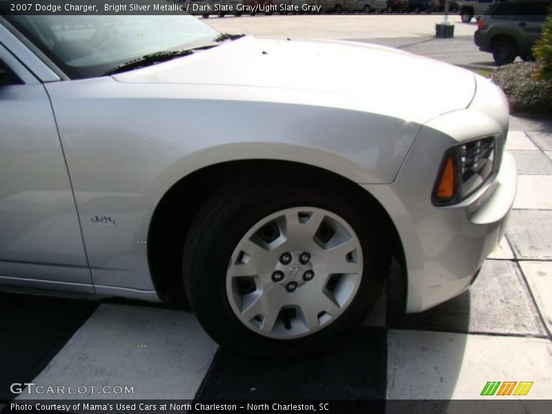 Bright Silver Metallic / Dark Slate Gray/Light Slate Gray 2007 Dodge Charger