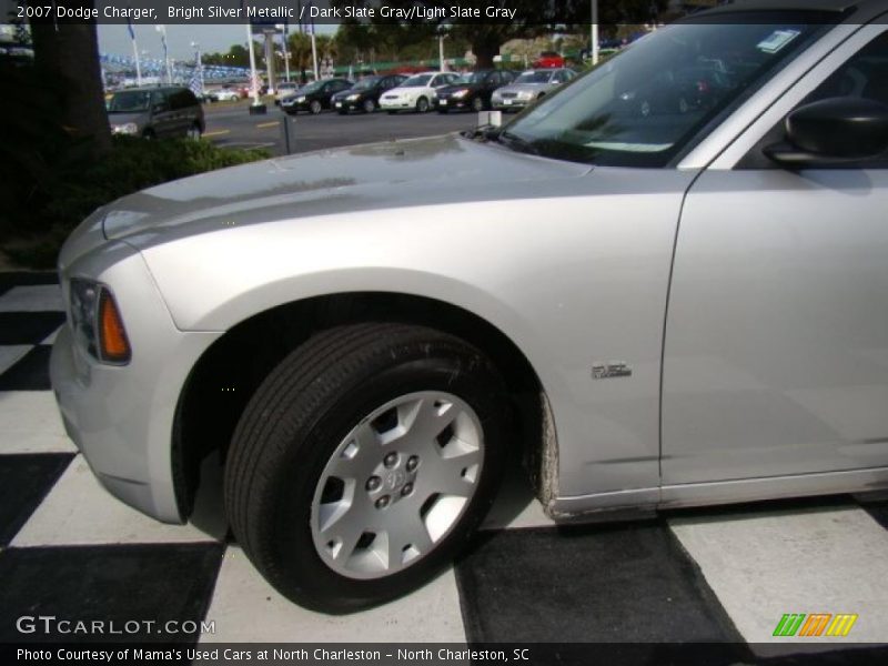 Bright Silver Metallic / Dark Slate Gray/Light Slate Gray 2007 Dodge Charger