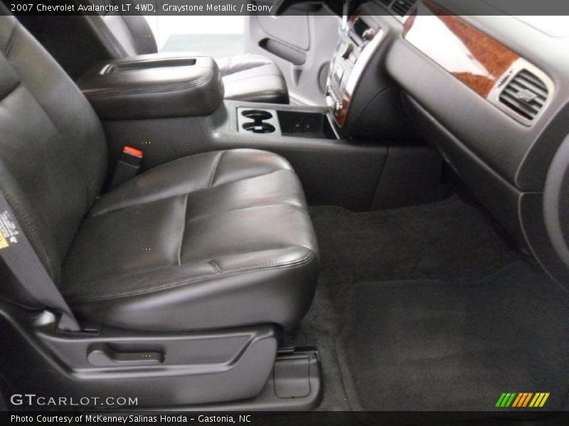 Graystone Metallic / Ebony 2007 Chevrolet Avalanche LT 4WD