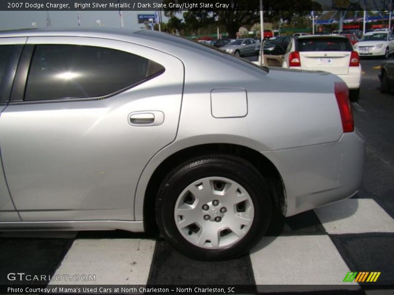 Bright Silver Metallic / Dark Slate Gray/Light Slate Gray 2007 Dodge Charger