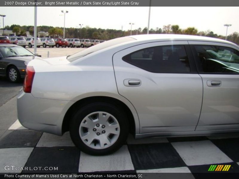 Bright Silver Metallic / Dark Slate Gray/Light Slate Gray 2007 Dodge Charger