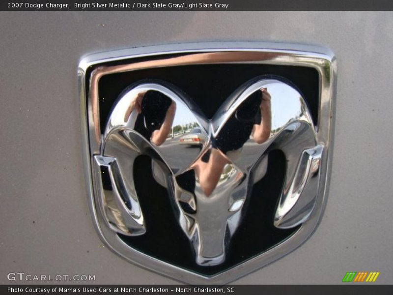 Bright Silver Metallic / Dark Slate Gray/Light Slate Gray 2007 Dodge Charger