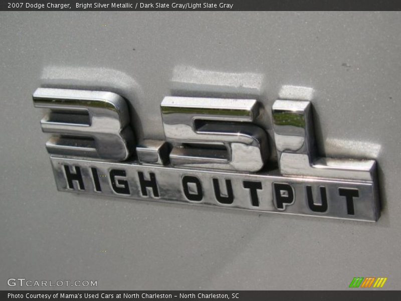 Bright Silver Metallic / Dark Slate Gray/Light Slate Gray 2007 Dodge Charger
