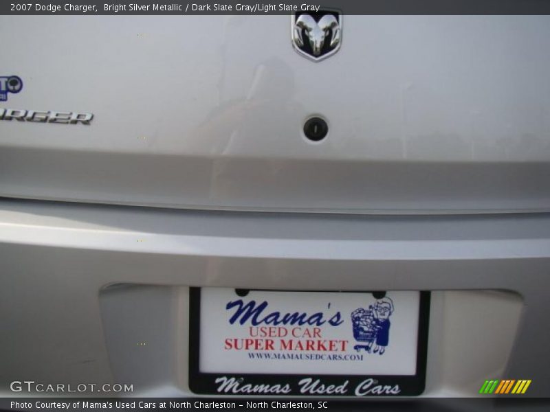 Bright Silver Metallic / Dark Slate Gray/Light Slate Gray 2007 Dodge Charger