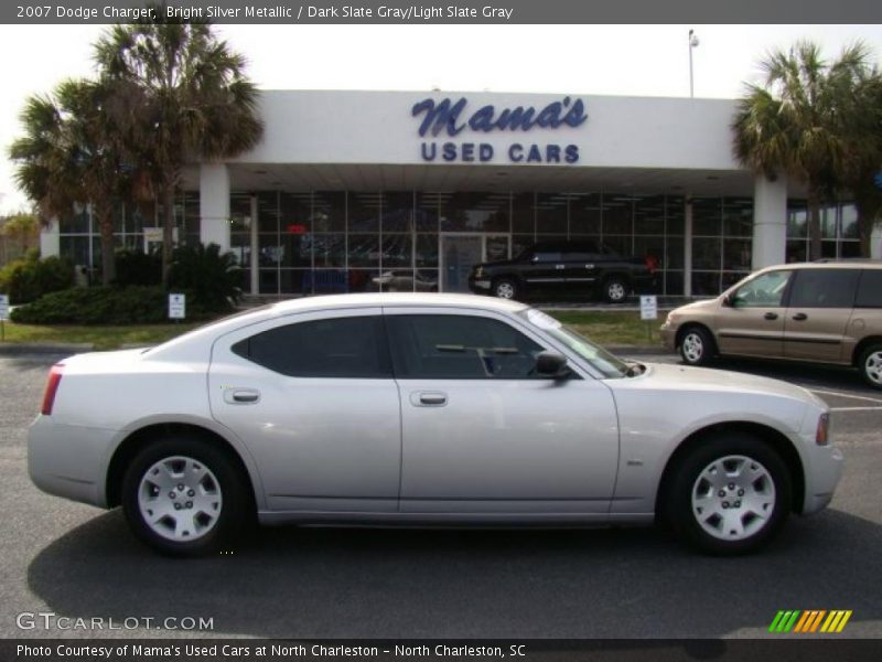 Bright Silver Metallic / Dark Slate Gray/Light Slate Gray 2007 Dodge Charger