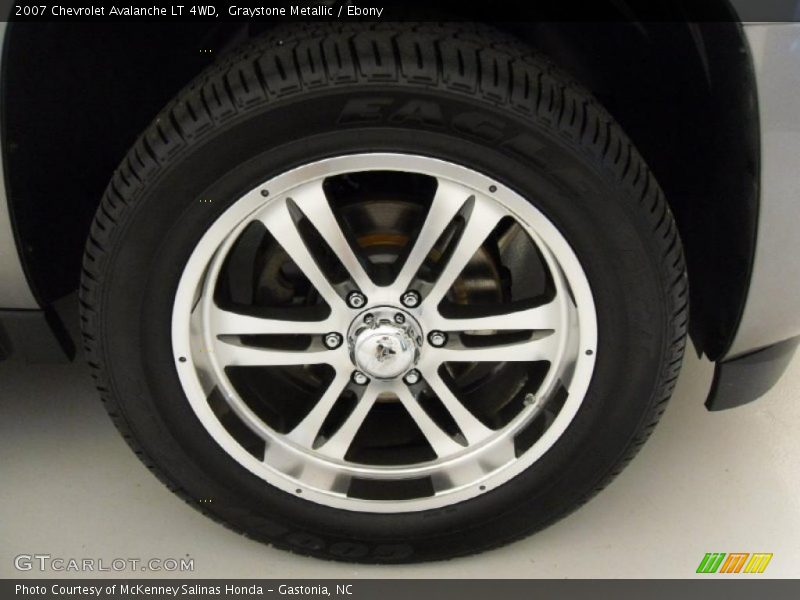 Graystone Metallic / Ebony 2007 Chevrolet Avalanche LT 4WD