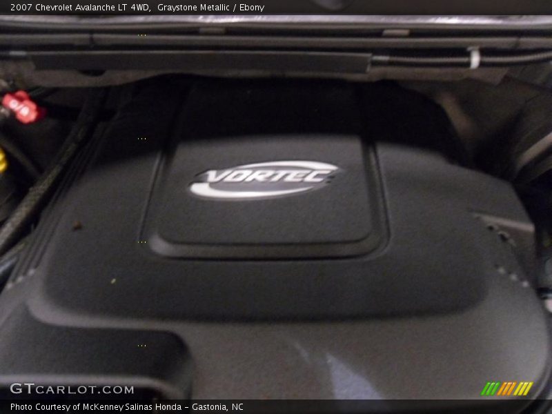 Graystone Metallic / Ebony 2007 Chevrolet Avalanche LT 4WD