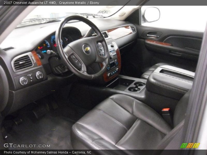 Graystone Metallic / Ebony 2007 Chevrolet Avalanche LT 4WD