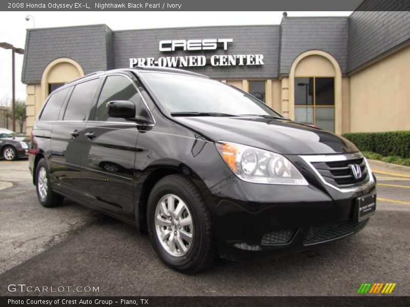 Nighthawk Black Pearl / Ivory 2008 Honda Odyssey EX-L