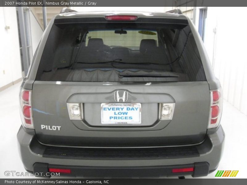 Nimbus Gray Metallic / Gray 2007 Honda Pilot EX