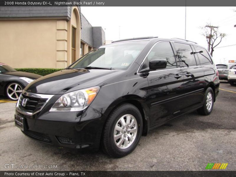 Nighthawk Black Pearl / Ivory 2008 Honda Odyssey EX-L