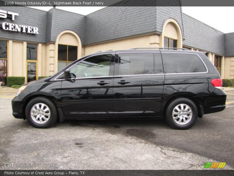 Nighthawk Black Pearl / Ivory 2008 Honda Odyssey EX-L