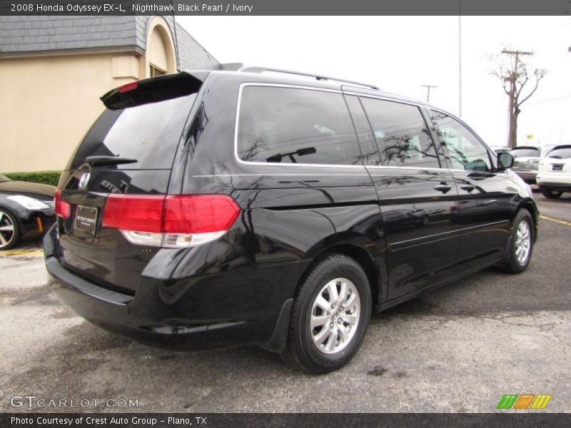 Nighthawk Black Pearl / Ivory 2008 Honda Odyssey EX-L