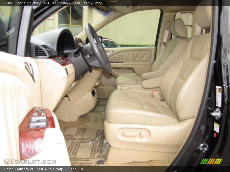 Nighthawk Black Pearl / Ivory 2008 Honda Odyssey EX-L