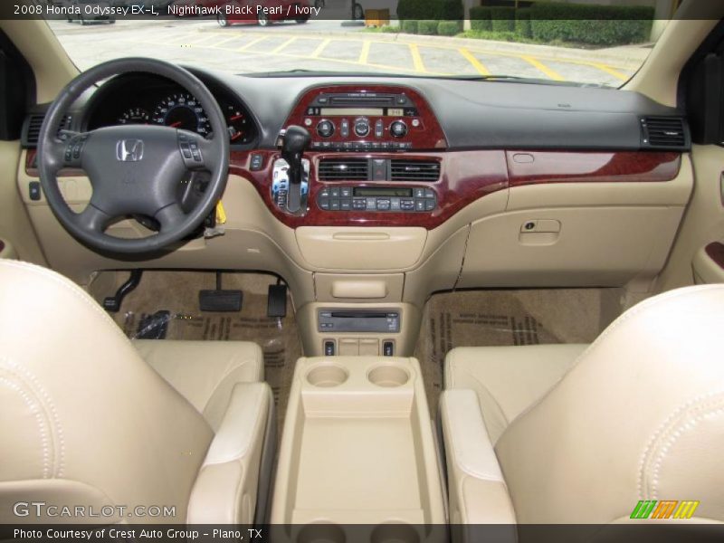 Nighthawk Black Pearl / Ivory 2008 Honda Odyssey EX-L