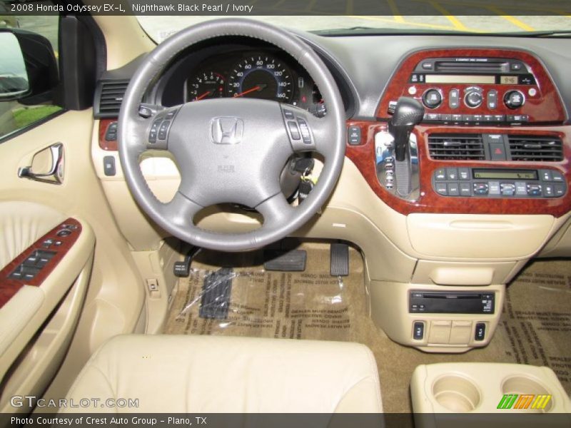 Nighthawk Black Pearl / Ivory 2008 Honda Odyssey EX-L
