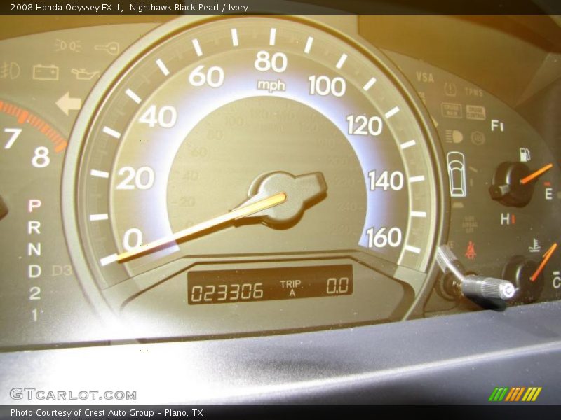Nighthawk Black Pearl / Ivory 2008 Honda Odyssey EX-L