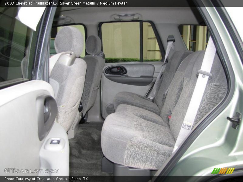Silver Green Metallic / Medium Pewter 2003 Chevrolet TrailBlazer LS