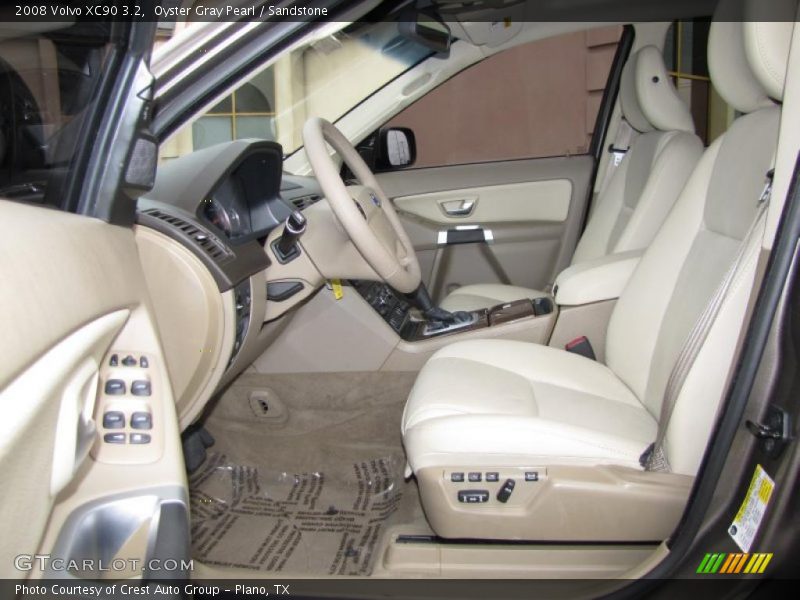 Oyster Gray Pearl / Sandstone 2008 Volvo XC90 3.2